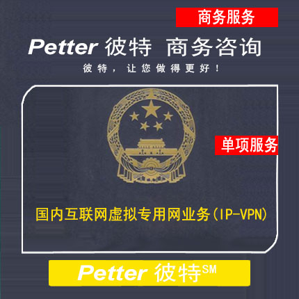 Petter彼特B13国内互联网虚拟专用网业务IP-VPN证